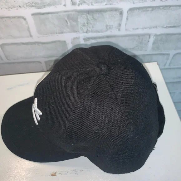 Black cap baseball cap Unknown brand like new - Picture 5 of 7